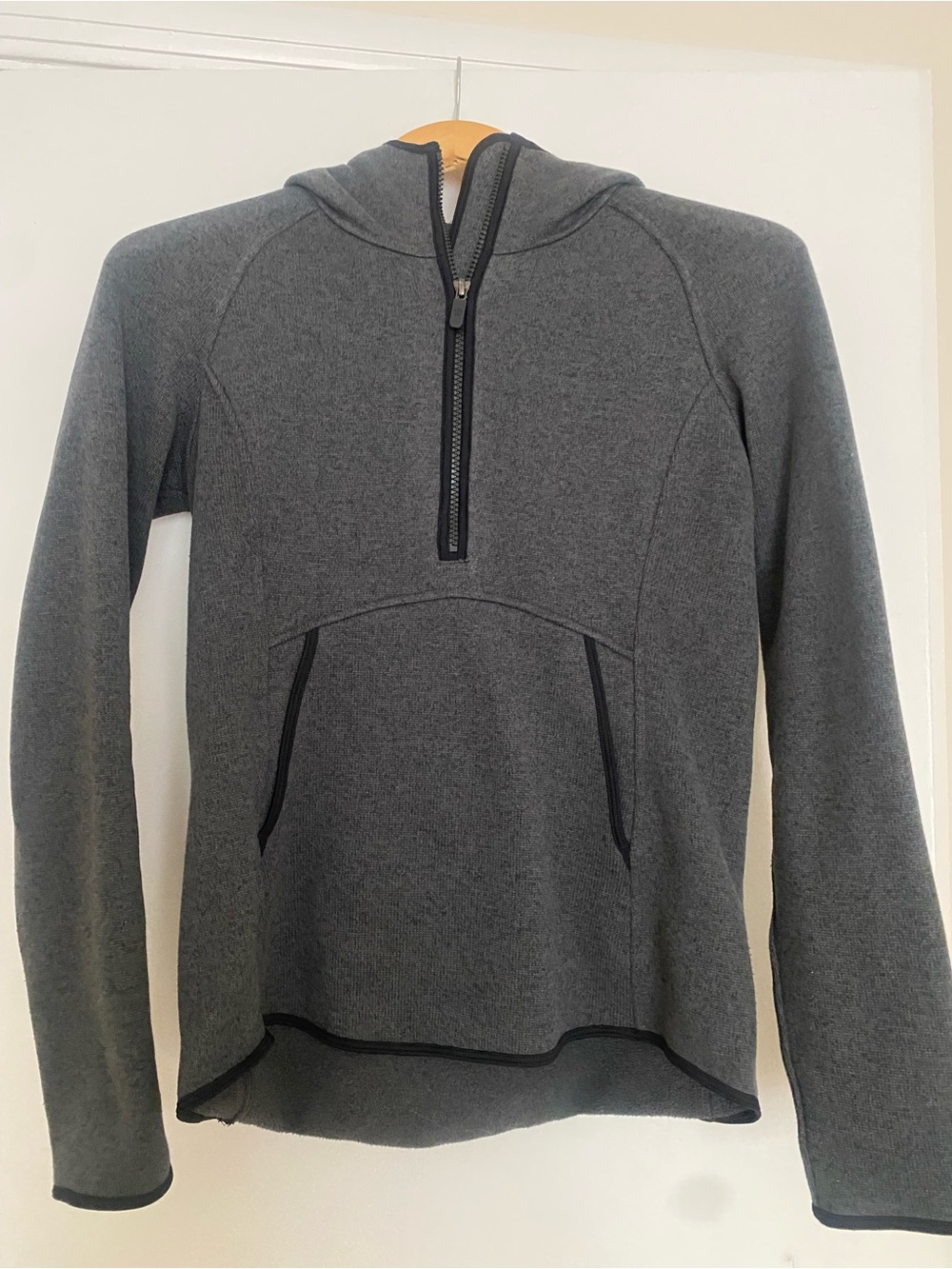 Lululemon Woman’s Grey Fleece Hoodie